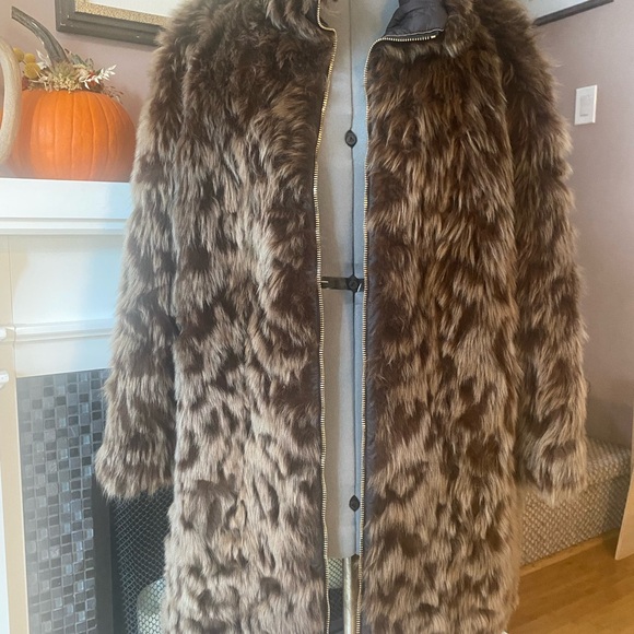 Reversible fur coat - Picture 3 of 8